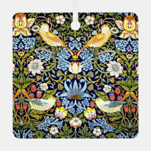 William Morris, Strawberry Thief, Metal Tree Decoration