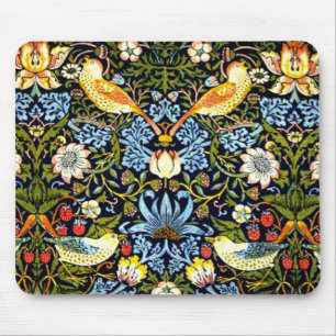 William Morris - Strawberry Thief Mouse Mat