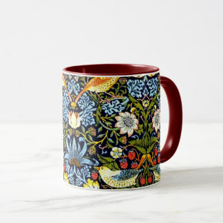 William Morris - Strawberry Thief Mug