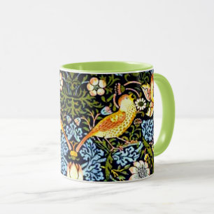William Morris, Strawberry Thief, Mug