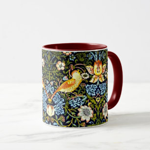 William Morris - Strawberry Thief Mug
