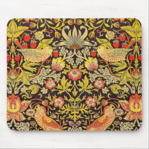 William Morris Strawberry Thief Pattern Mouse Mat