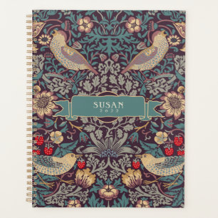 William Morris Strawberry Thief Planner