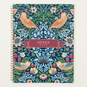 William Morris Strawberry Thief Planner
