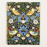 William Morris, Strawberry Thief, Planner<br><div class="desc">Strawberry Thief,  famous vintage pattern by William Morris.</div>