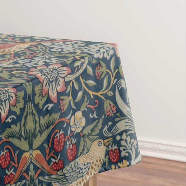 William Morris: Strawberry Thief Tablecloth (In Situ)