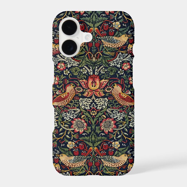 William Morris Strawberry Thief Textile Pattern (Back)