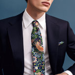William Morris Strawberry Thief Tie<br><div class="desc">William Morris Strawberry Thief Pattern Design. Add your label text! William Morris was an English textile designer, artist, writer, and socialist associated with the Pre-Raphaelite Brotherhood and British Arts and Crafts Movement. He founded a design firm in partnership with the artist Edward Burne-Jones, and the poet and artist Dante Gabriel...</div>