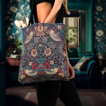 William Morris Strawberry Thief Tote Bag<br><div class="desc">William Morris Strawberry Thief Pattern Design. William Morris was an English textile designer, artist, writer, and socialist associated with the Pre-Raphaelite Brotherhood and British Arts and Crafts Movement. He founded a design firm in partnership with the artist Edward Burne-Jones, and the poet and artist Dante Gabriel Rossetti. This beautiful Art...</div>