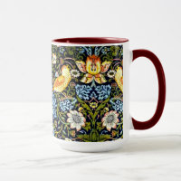 William Morris: Strawberry Thief vintage design