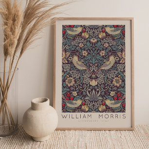 William Morris Strawberry Thief Wall Art Poster