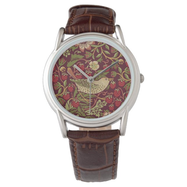 William Morris Strawberry Thief Watch (Front)