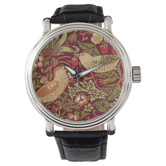 William Morris Strawberry Thief Watch (Front)
