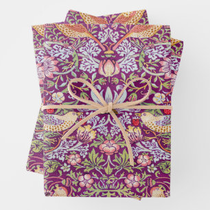 William Morris, Strawberry Thief Wrapping Paper Sheet