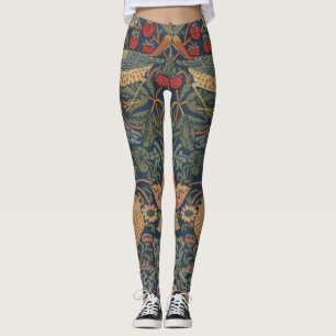 William Morris Strawberry Thieves Birds Leggings