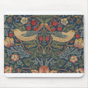 William Morris Strawberry Thieves Birds Mouse Mat