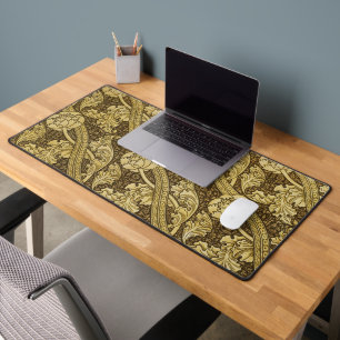 William Morris Style Florence Floral Tapestry Desk Mat
