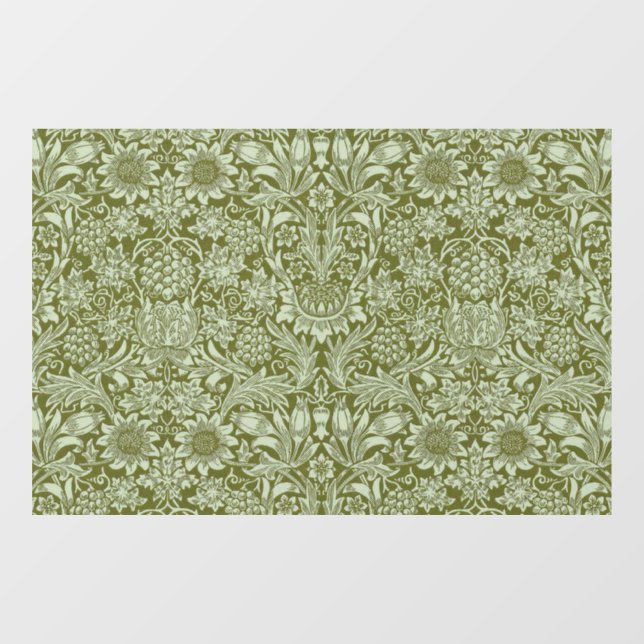 William Morris “Sunflower” 2 Window Cling (Sheet)