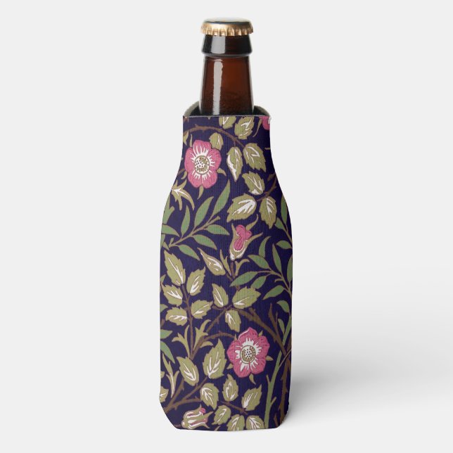 William Morris Sweet Briar Floral Art Nouveau Bottle Cooler (Bottle Front)