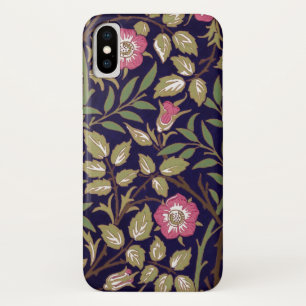 William Morris Sweet Briar Floral Art Nouveau iPhone X Case