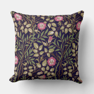 William Morris Sweet Briar Floral Art Nouveau Cushion