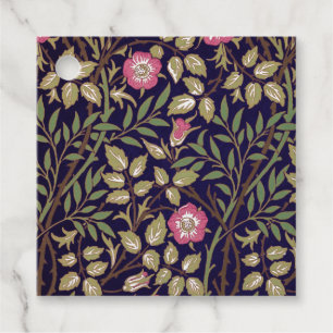William Morris Sweet Briar Floral Art Nouveau Favour Tags