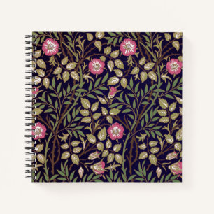 William Morris Sweet Briar Floral Art Nouveau Notebook