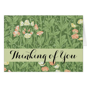 William Morris Sweet Pea Floral Design