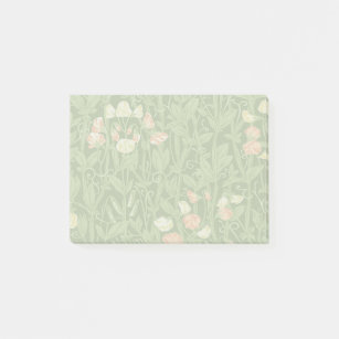 William Morris Sweet Pea Floral Design Post-it Notes
