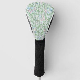 William Morris Sweet Pea Pastel Floral Art Golf Head Cover