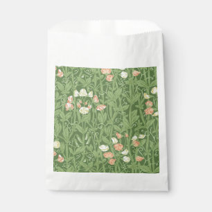 William Morris Sweet Pea Pattern Vintage Botanical Favour Bags