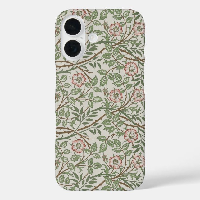 William Morris Sweetbriar Floral Art Nouveau Case-Mate iPhone Case (Back)