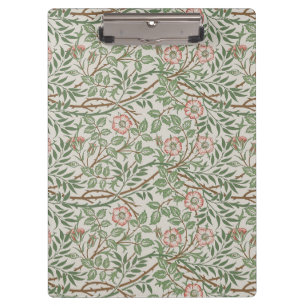 William Morris Sweetbriar Floral Art Nouveau Clipboard