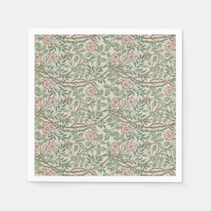 William Morris Sweetbriar Floral Art Nouveau Napkin