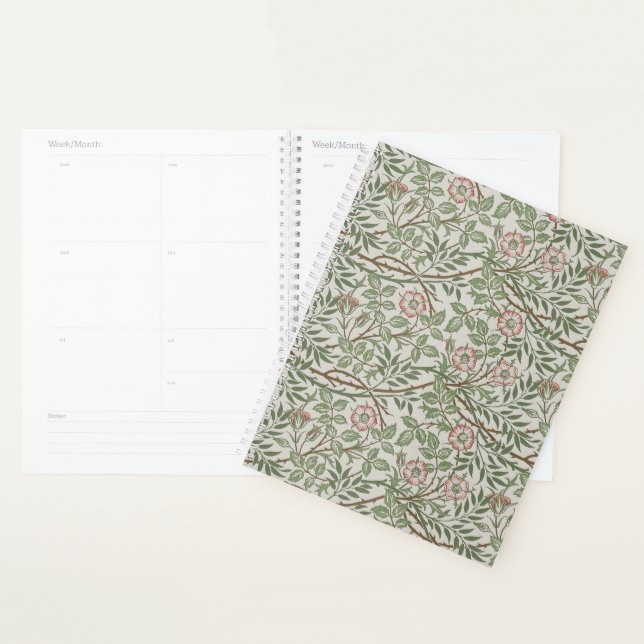 William Morris Sweetbriar Floral Art Nouveau Planner (Display)