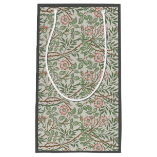 William Morris Sweetbriar Floral Art Nouveau Small Gift Bag