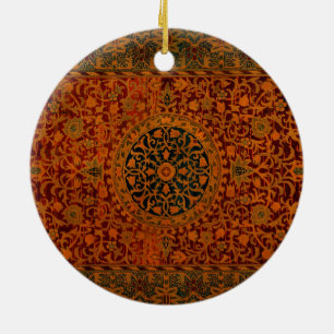 william morris tapestry carpet rug artwork ceramic tree decoration