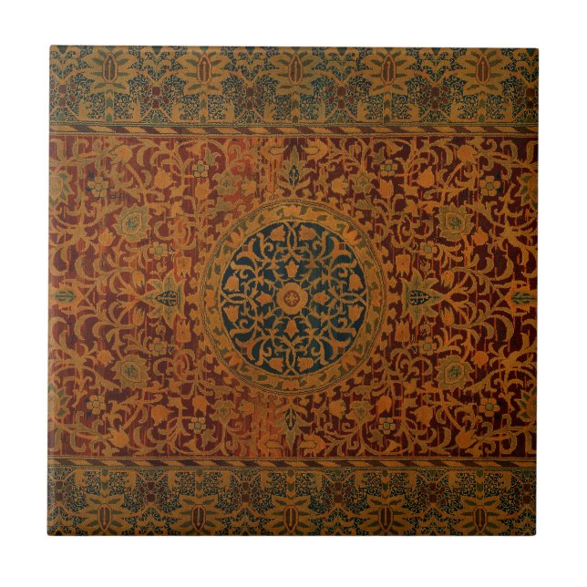 William Morris Tapestry Carpet Rug Tile (Front)