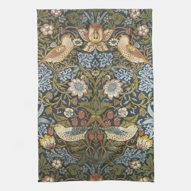 William Morris Tea Towel (Vertical)
