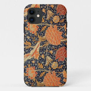 William Morris Textile Pattern Iphone Case