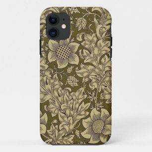 William Morris Textile Pattern Iphone Case