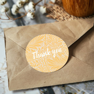 William Morris Thank you sticker