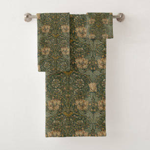 William Morris: The Honeysuckle Bath Towel Set
