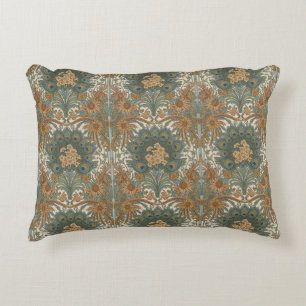 William Morris The Peacock Vintage Art Nouveau Decorative Cushion