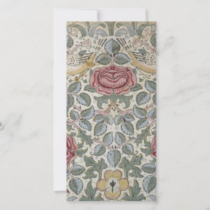 William Morris - The Rose Pattern Holiday Card
