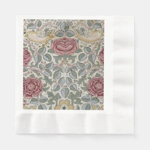 William Morris - The Rose Pattern Napkin