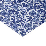 William Morris Thistle Damask, Cobalt Blue &amp; White Tissue Paper
