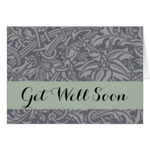 William Morris Thistle Floral Wallpaper Flower Art