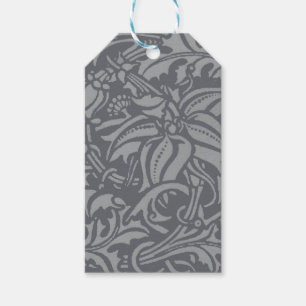 William Morris Thistle Floral Wallpaper Flower Art Gift Tags