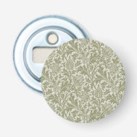 William Morris Thistle Sage Green Pattern